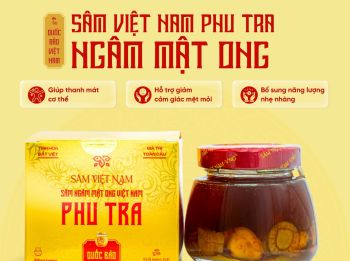 Hộp 150gr Sâm Việt Nam Phu Tra Ngâm Mật Ong