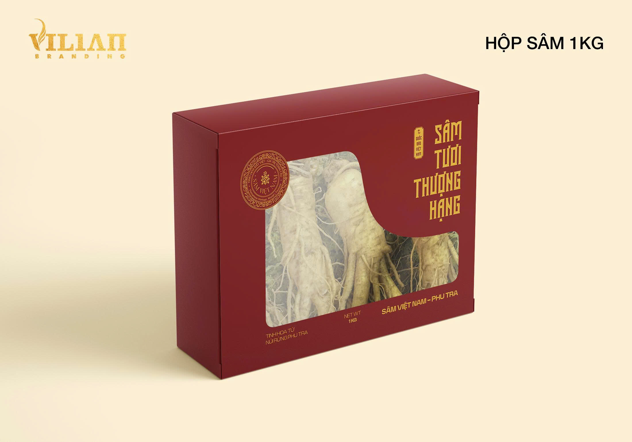 Premium fresh ginseng Viet Nam